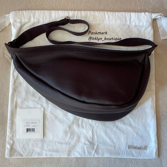 The Row Handbags - New THE ROW Slouchy Large Banana Leather Crossbody